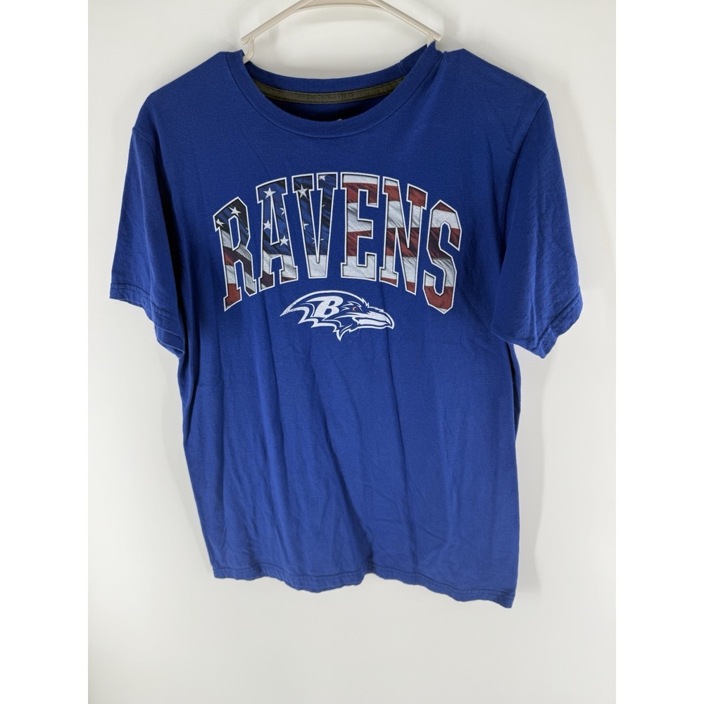 Baltimore Ravens USA Patriotic NFL Men's Medium T-Shirt